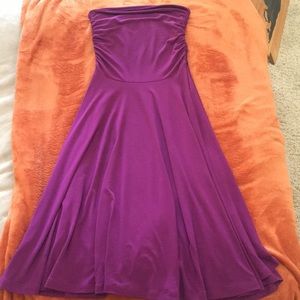 Strapless Flowy Dress